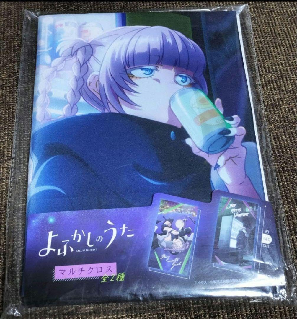 よふかしのうた　ロフト　限定　非売品　イラストカード　ポストカード　七草ナズナ よふかしのうた 七草ナズナ マルチクロス よふかしのうた ロフト